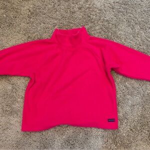GAP Vibrant Pink Fleece Top